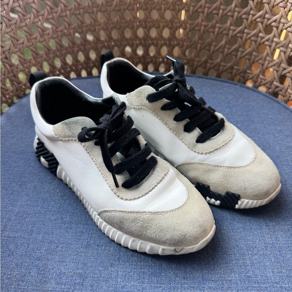 Hermes Bouncing Sneakers Women Size 38 - Picture 2 of 8